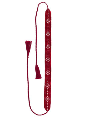 Choker „Bordo”