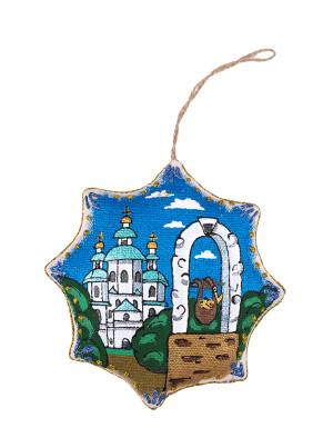 Pamiątkowa gwiazda waniliowa "Fontanna-pomnik Sumy, Sumy"