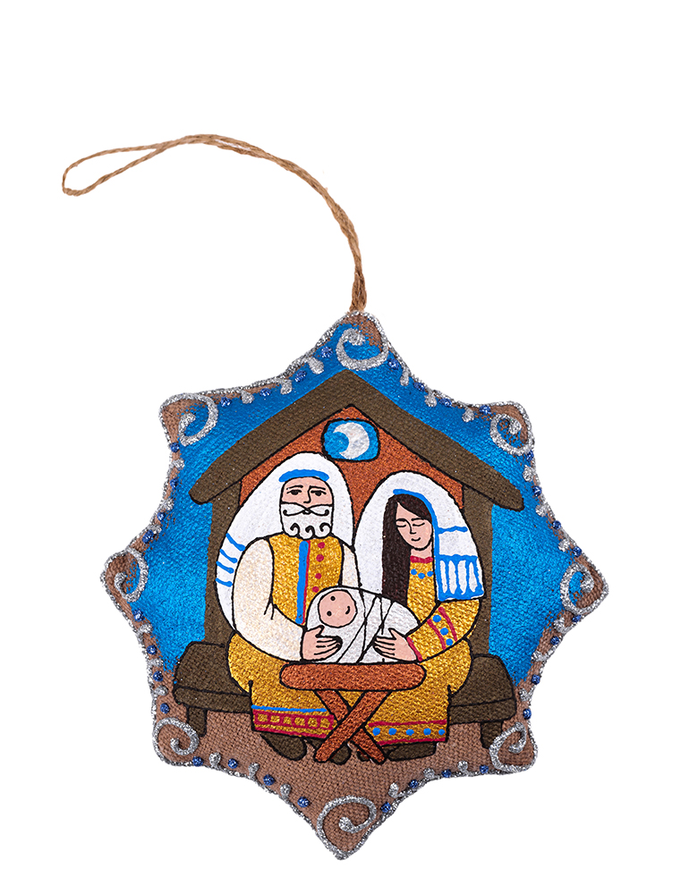 Pamiątka kawowa aromatyzowana "Gwiazda Bożonarodzeniowa Święta Rodzina"
