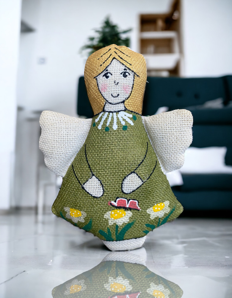 Pamiątka waniliowa zapachowa "Anioł z motylem"