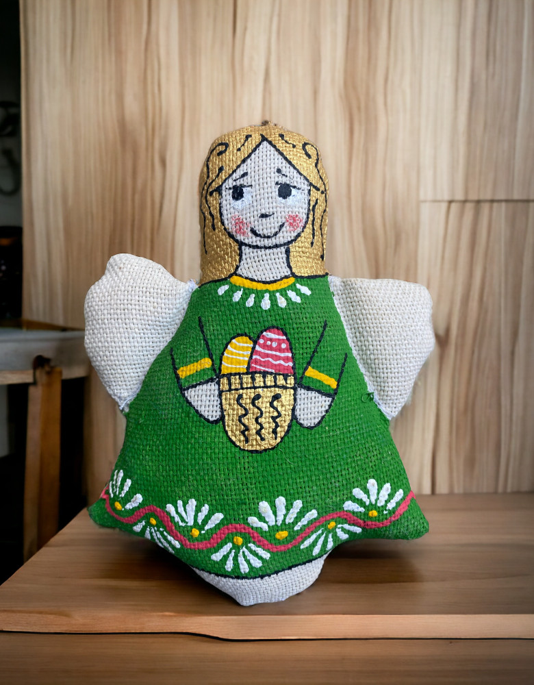 Pamiątka waniliowa aromatyzowana "Anioł z pisankami"