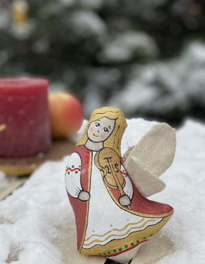 Pamiątka "Waniliowy anioł z skrzypcami"