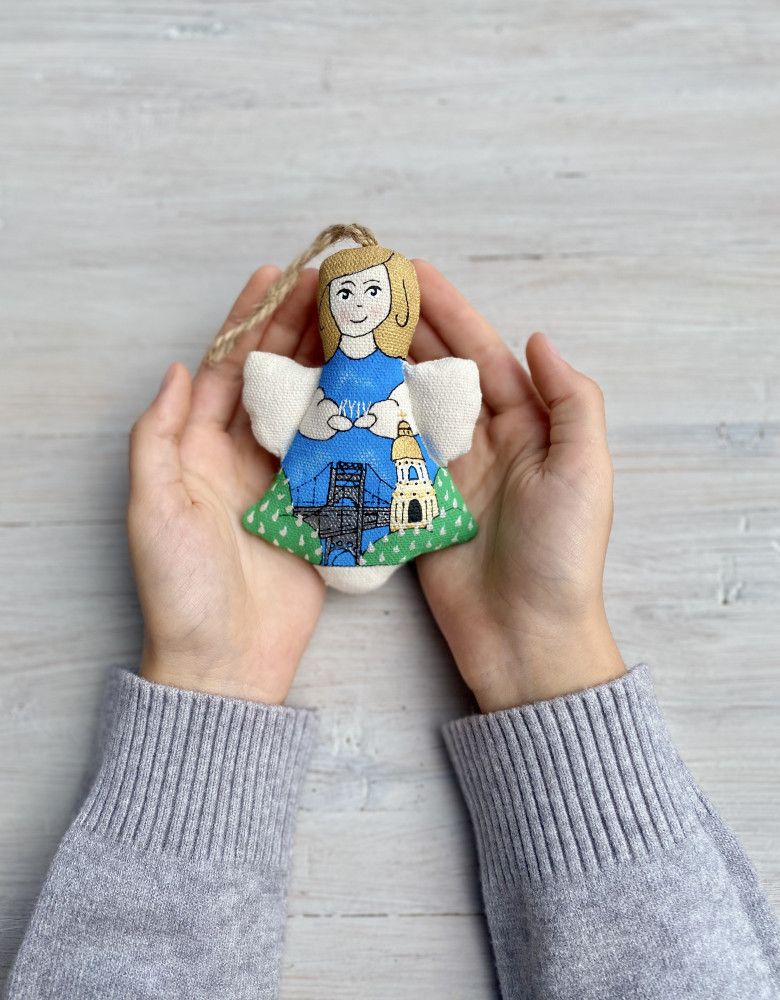 Suwenir tekstylny anioł "Sofia Kijowska"