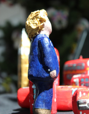 Rzeźba postaci "Boris Johnson" (rzeźba)