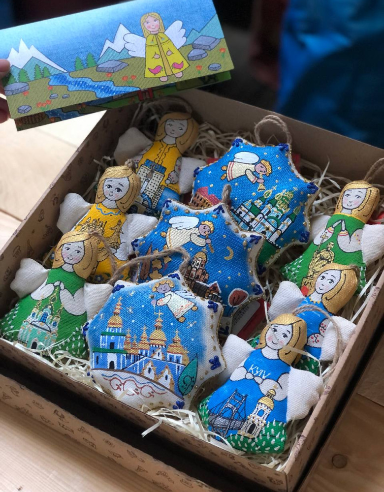 Zestaw pamiątkowy "Sławna Ukraina"