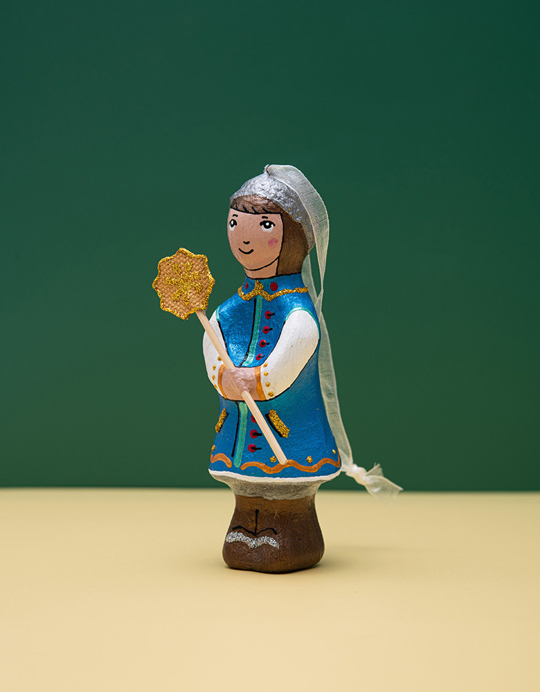Zestaw ozdób choinkowych "Betlejem" (rzeźba)