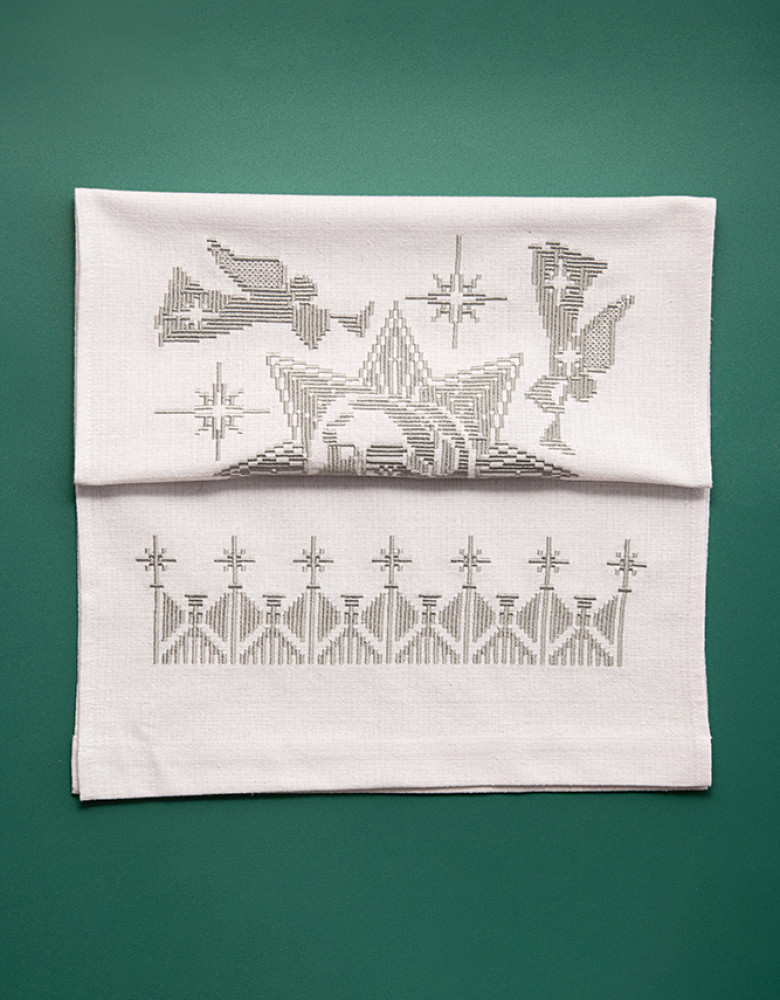 Komplet stołowy "Święta Rodzina" (bieżnik + 6 serwetek)