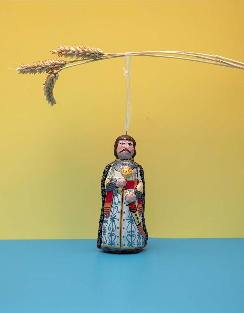 Rzeźbiona figura „Iwan Mazepa”