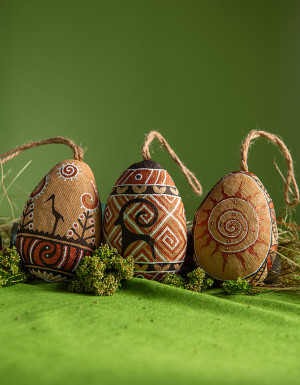 Pamiątka „Bocian Pisanka” Trypillia