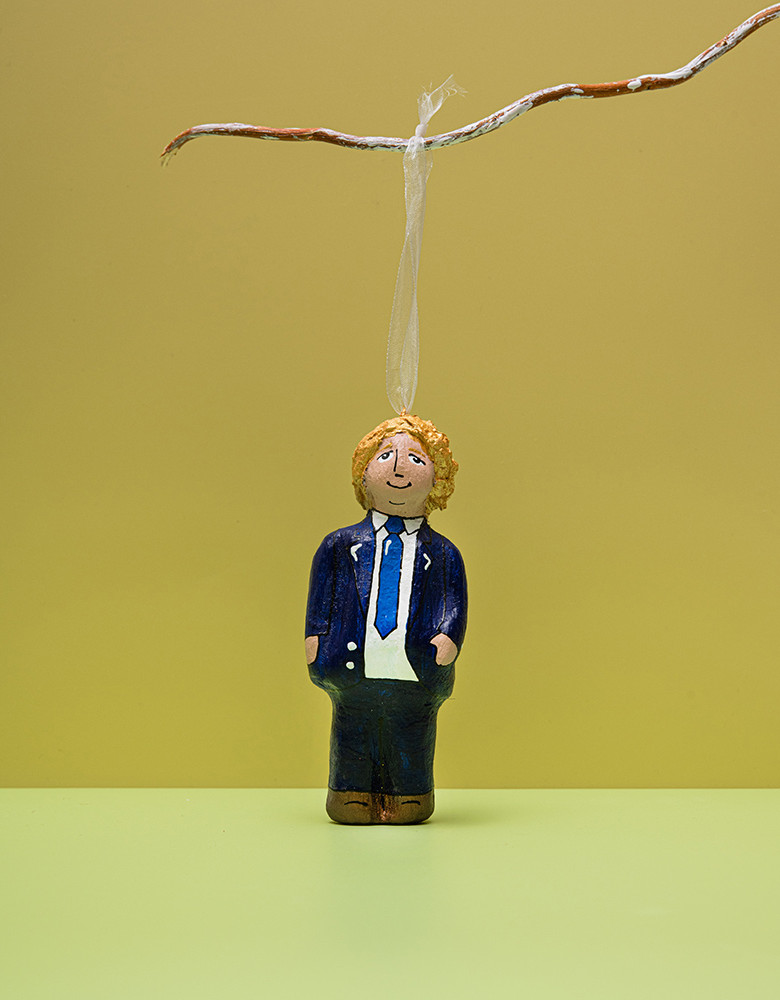 Rzeźba postaci "Boris Johnson" (rzeźba)