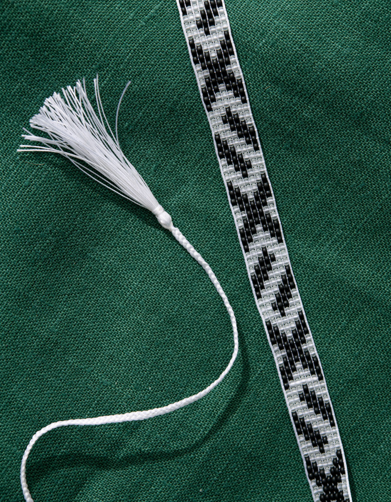 Wąski choker „Czarno-biały”