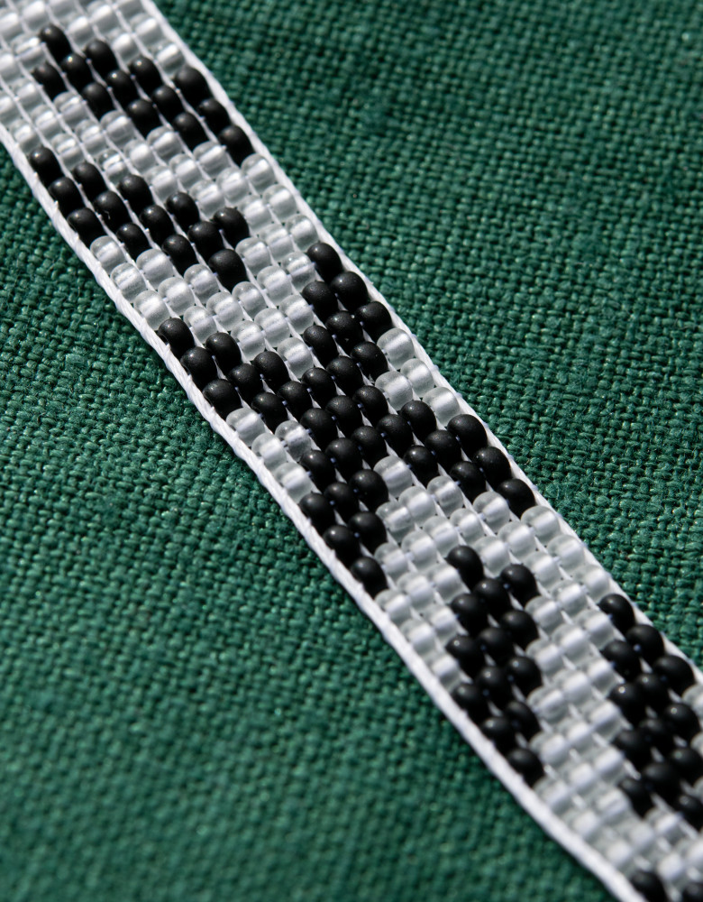 Wąski choker „Czarno-biały”