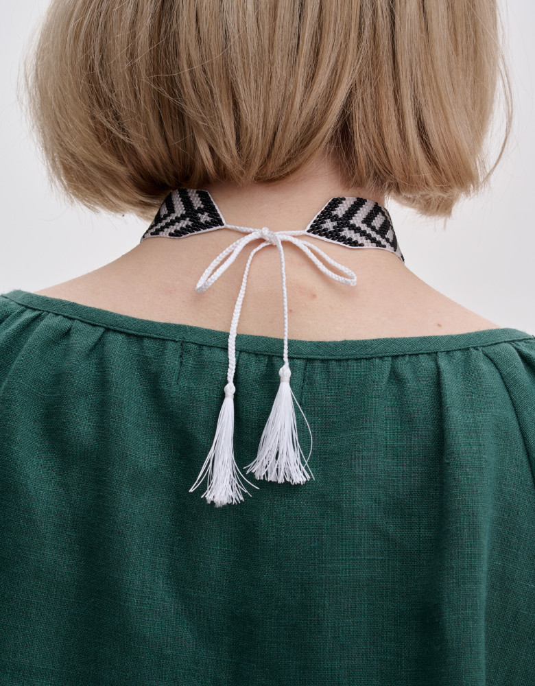 Choker „Czarno-biały”