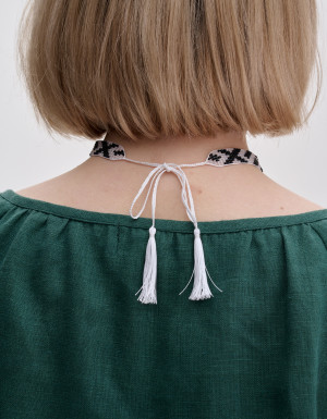 Wąski choker „Czarno-biały”