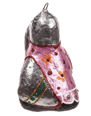 Dekoracja choinkowa "Kruk-Kruk" (rzeźba)