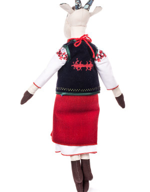 Koza w ukraińskim stroju