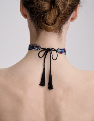 Naszyjnik choker „Geometryczny”