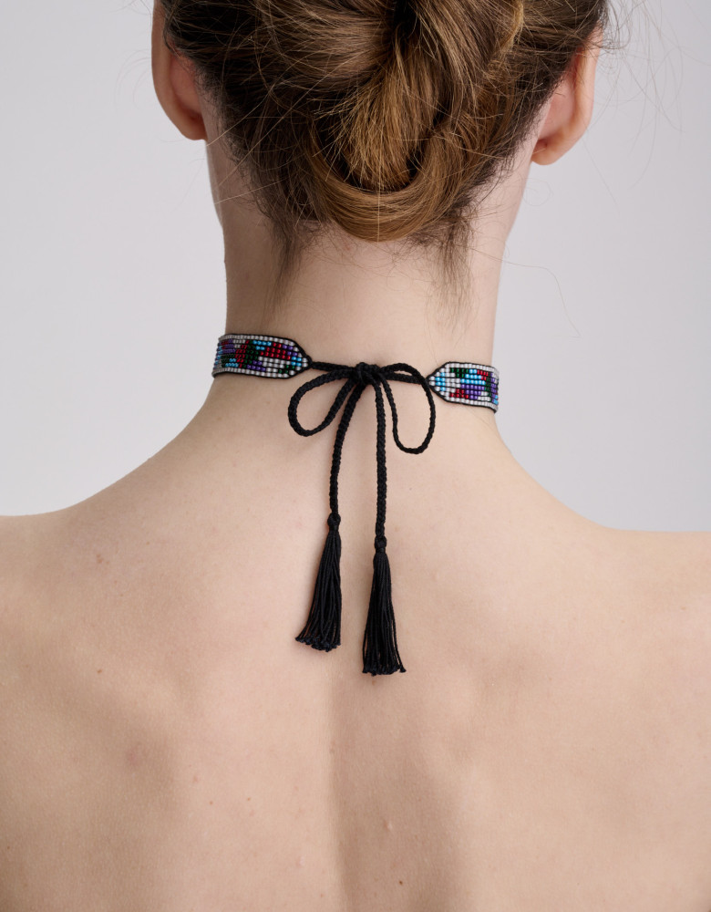 Naszyjnik choker „Geometryczny”